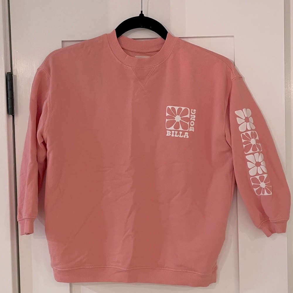 Kids’ Billabong  Terry-Lined Crewneck, Size XS (5-6)